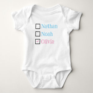 Personalised Triplets Gift, Custom Triplet Babies  Baby Bodysuit