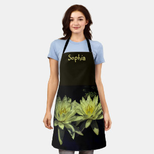 Personalised Tropic Flower Apron