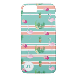 Personalised Tropical Apple iPhone Smartphone Case