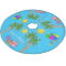 Personalised Tropical Beach Christmas Tree Skirt