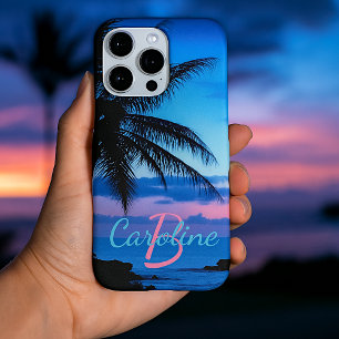 Personalised Tropical Island Beach Sunset Photo iPhone 16 Pro Max Case