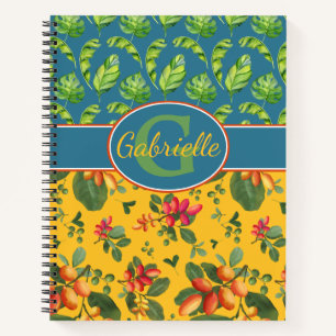 Personalised Tropical Island Notebook