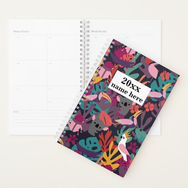 Personalised Tropical Planner (Display)