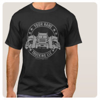 Personalised Trucker Big Rig Semi Truck Trucking