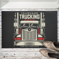 Personalised Trucking 18 Wheeler BIG RIG Trucker 
