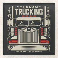 Personalised Trucking 18 Wheeler BIG RIG Trucker