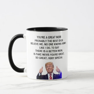 Personalised Trump Mug For Mum Dad Uncle Sister, 