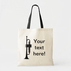 Personalised Trumpet Tote Bag