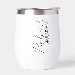 Personalised Tumbler for Men, Gift for Him, Grooms