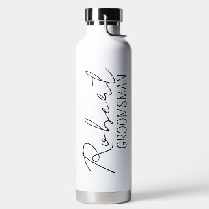 Personalised Tumbler for Men, Gift for Him, Grooms Water Bottle