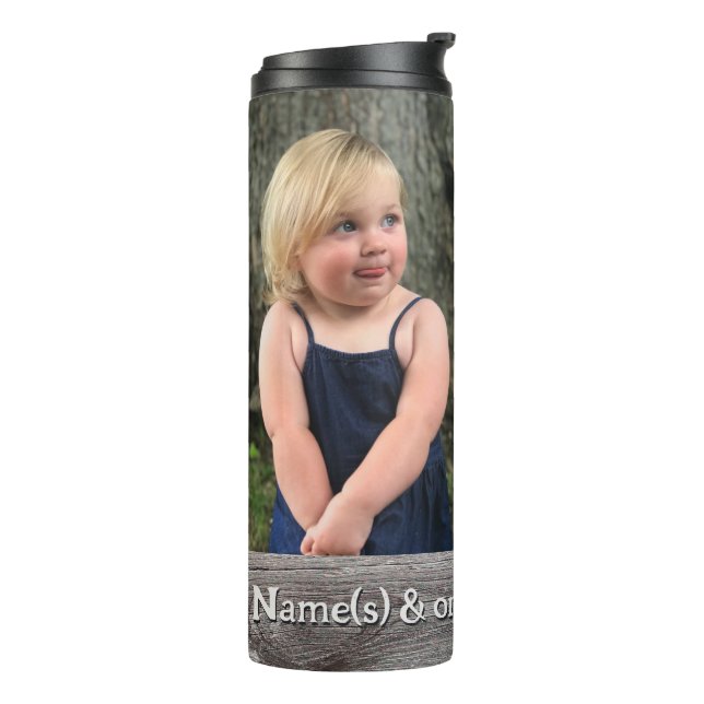 Personalised Tumblers with Pictures and Names,  (Rotated Left)