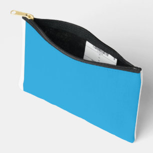 Personalised Turquoise Travel Pouch Bag