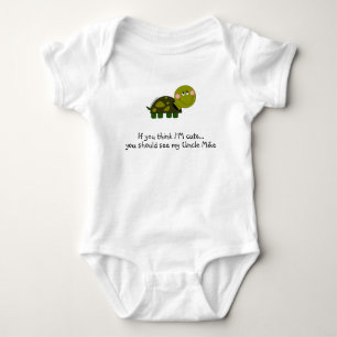 Personalised Turtle infant tee
