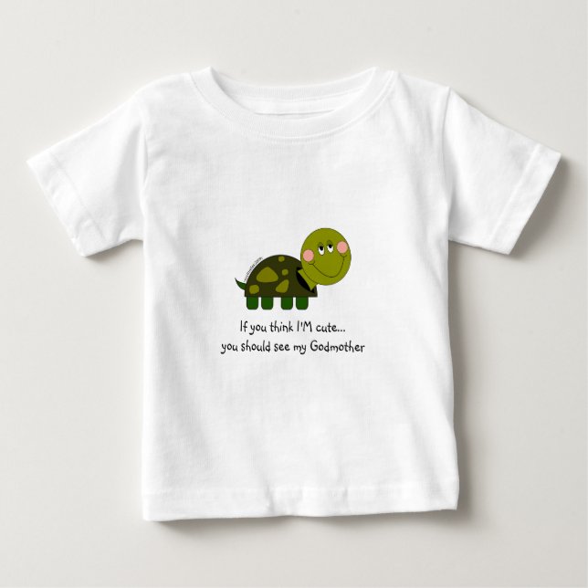 Personalised Turtle infant tee (Front)