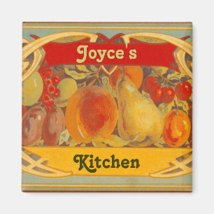 Personalised Tuscan Kitchen Magnet