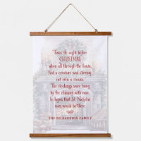 Personalised Twas the Night Before Christmas Poem