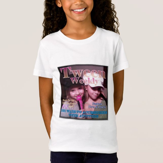 Personalised Tween Weekly T-Shirt (Front)