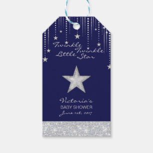 Personalised Twinkle Twinkle Little Star Favour Gift Tags