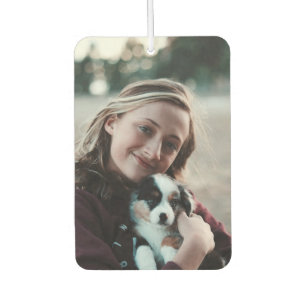 Personalised Two-Sided Photo Car Air Freshener