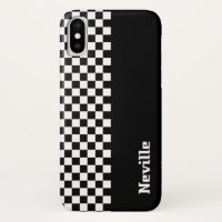 Personalised Two-Tone Checkerboard