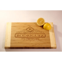 Personalised Two-Tone Cutting Board - Rodriguez