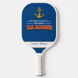 Personalised U.S. Marine Pickleball Paddle