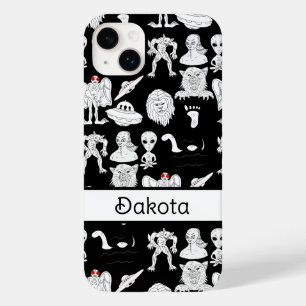 Personalised UFO, Alien, Bigfoot Cryptid Case-Mate iPhone 14 Plus Case