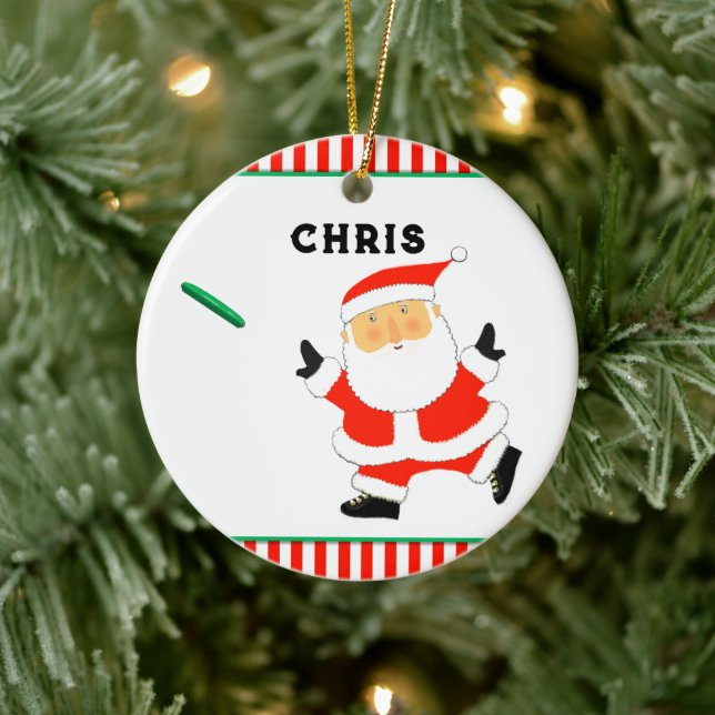 personalised ultimate frisbee 2022 collectable ceramic tree decoration (Tree)