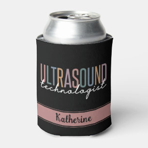 Personalised Ultrasound Technologist Gifts Can Cooler