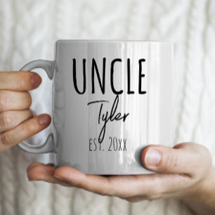 Personalised Uncle & Est. Year Coffee Mug