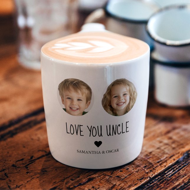 Personalised Uncle Gift | Custom Face Photo  Espresso Cup (Creator Uploaded)