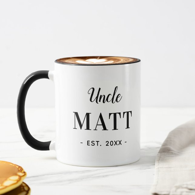Personalised Uncle Monogram Mug (Creator Uploaded)
