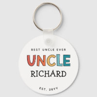 Personalised Uncle Retro Gift Best Uncle Ever Cute