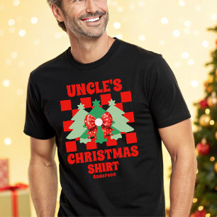 Personalised Uncle's Christmas Shirt