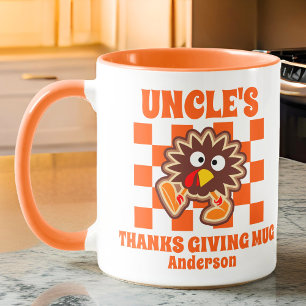 Personalised Uncle's Thanksgiving Mug
