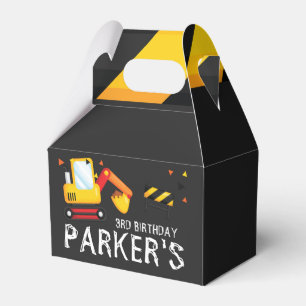 Personalised Under Construction Favour Box