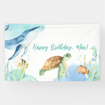Personalised Under the Sea Birthday