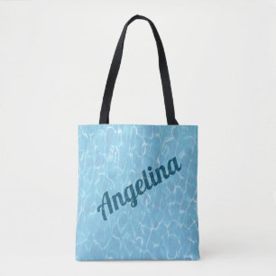 Personalised Under Water Swimming Pool Tote Bag
