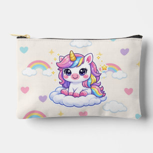 Personalised Unicorn Back to School Pencil Case Accessory Pouch