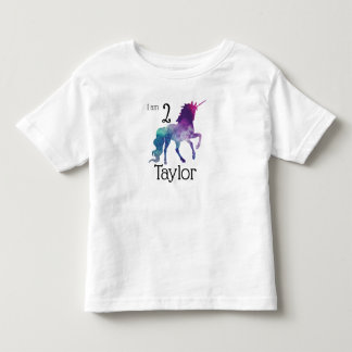Personalised Unicorn Birthday Top