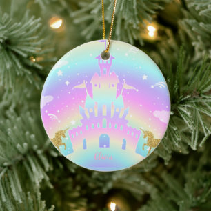 Personalised Unicorn Christmas Ornament