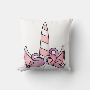 Personalised Unicorn Face with Pony Cushion
