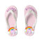 Personalised Unicorn & Hearts Flip Flops
