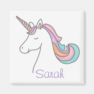 Personalised Unicorn Magnet
