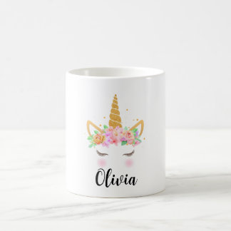 Personalised unicorn mug, Kids gifts Coffee Mug