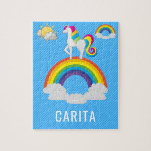 Personalised Unicorn Name Puzzle
