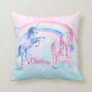 Personalised Unicorn Pillow