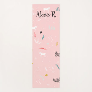 Personalised Unicorn Yoga Mat