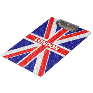 Personalised Union Jack Flag Design Clipboard
