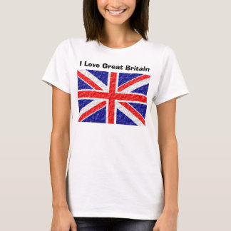 Personalised Union Jack Flag Design T-Shirt